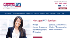 Desktop Screenshot of managedpay.com